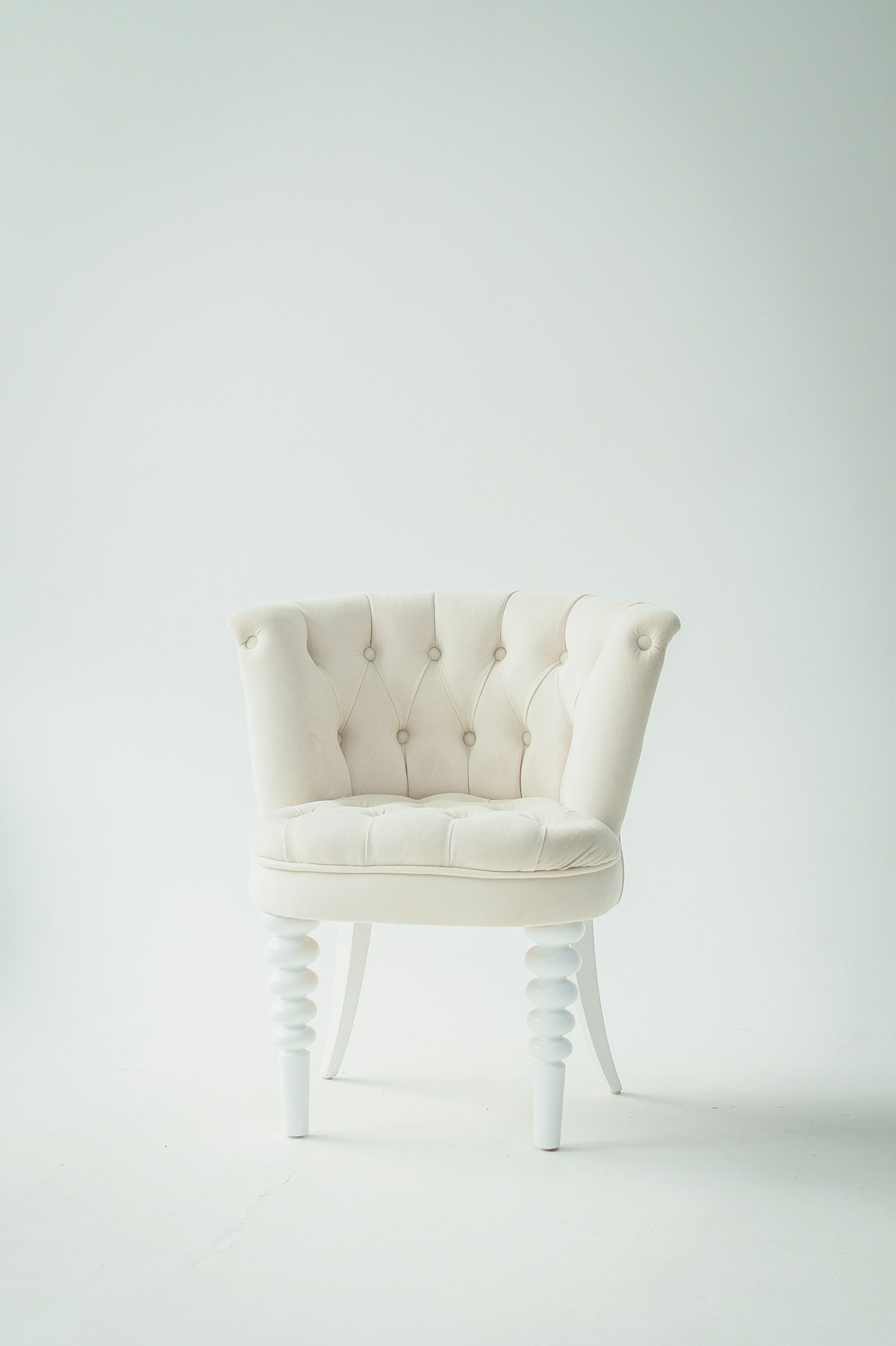 Velvet Accent Armchair